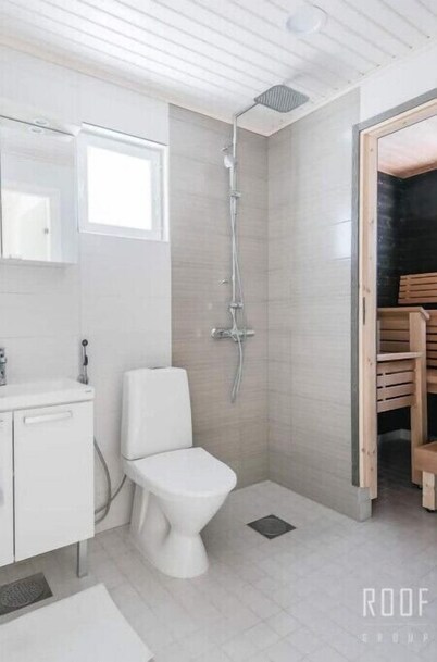 100m2 modern duplex with its own yard in Helsinki