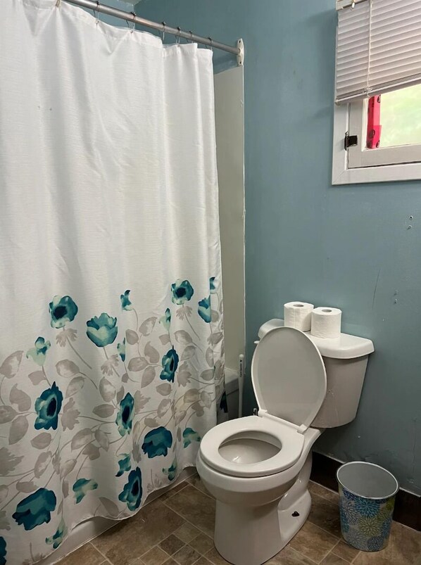Towels, soap, toilet paper