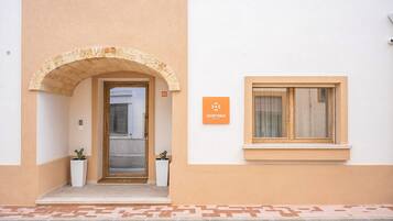 Fassade der Unterkunft