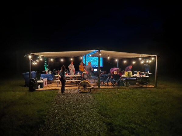 Servei de restauració a l'aire lliure