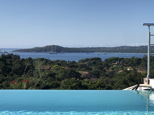 Villa Padulaccia by Pinarello Villa Services, piscine chauffée, Jacuzzi, vue mer