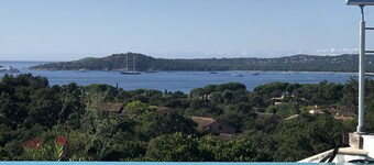 Villa 6CH Pinarello La Testa Très Calme Piscine vue mer