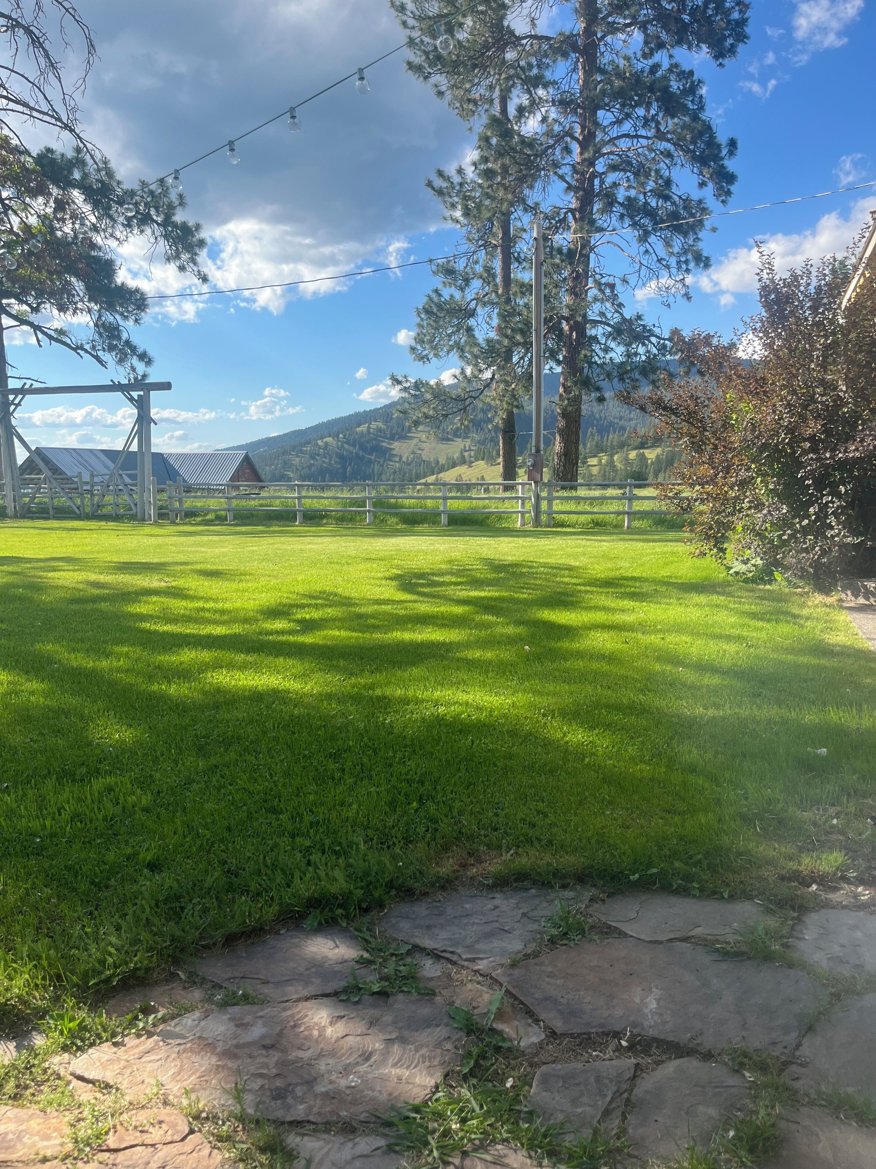 Enceinte de l’hébergement