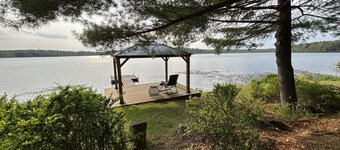 Lakefront home on five acres