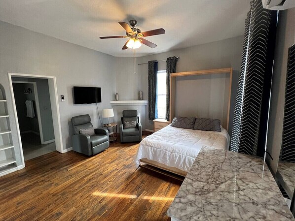 1 間睡房、熨斗/熨衫板、Wi-Fi、床單