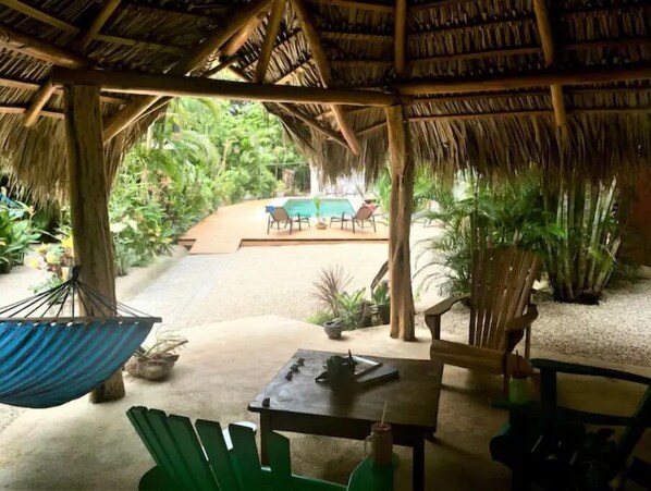 Terrace/patio - Cote Pacific Villa 4/5. (Cabo Velas District)