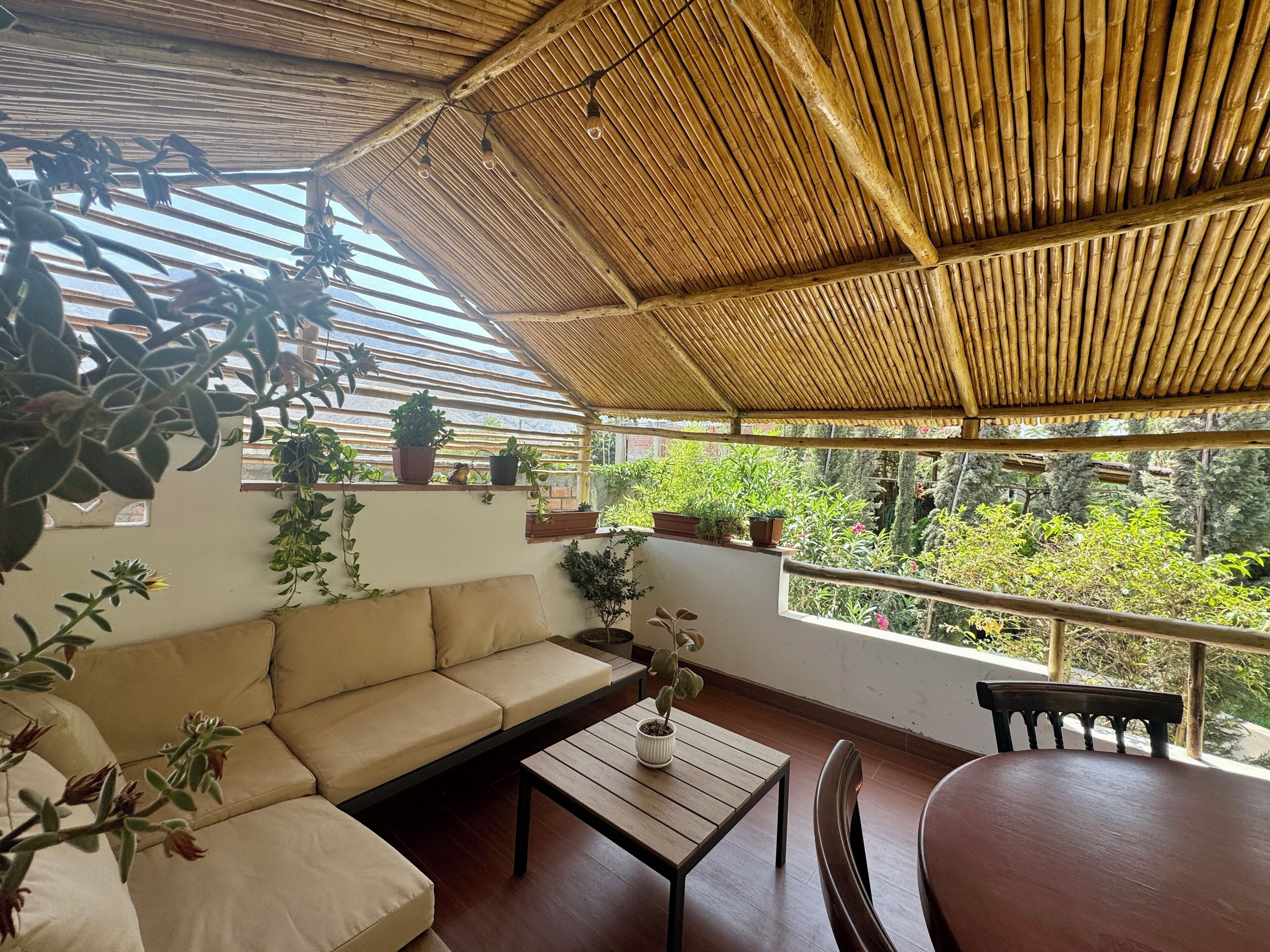 Economy Duplex, 3 Twin Beds, Terrace, Pool View | Premium bedding, down comforters, Select Comfort beds