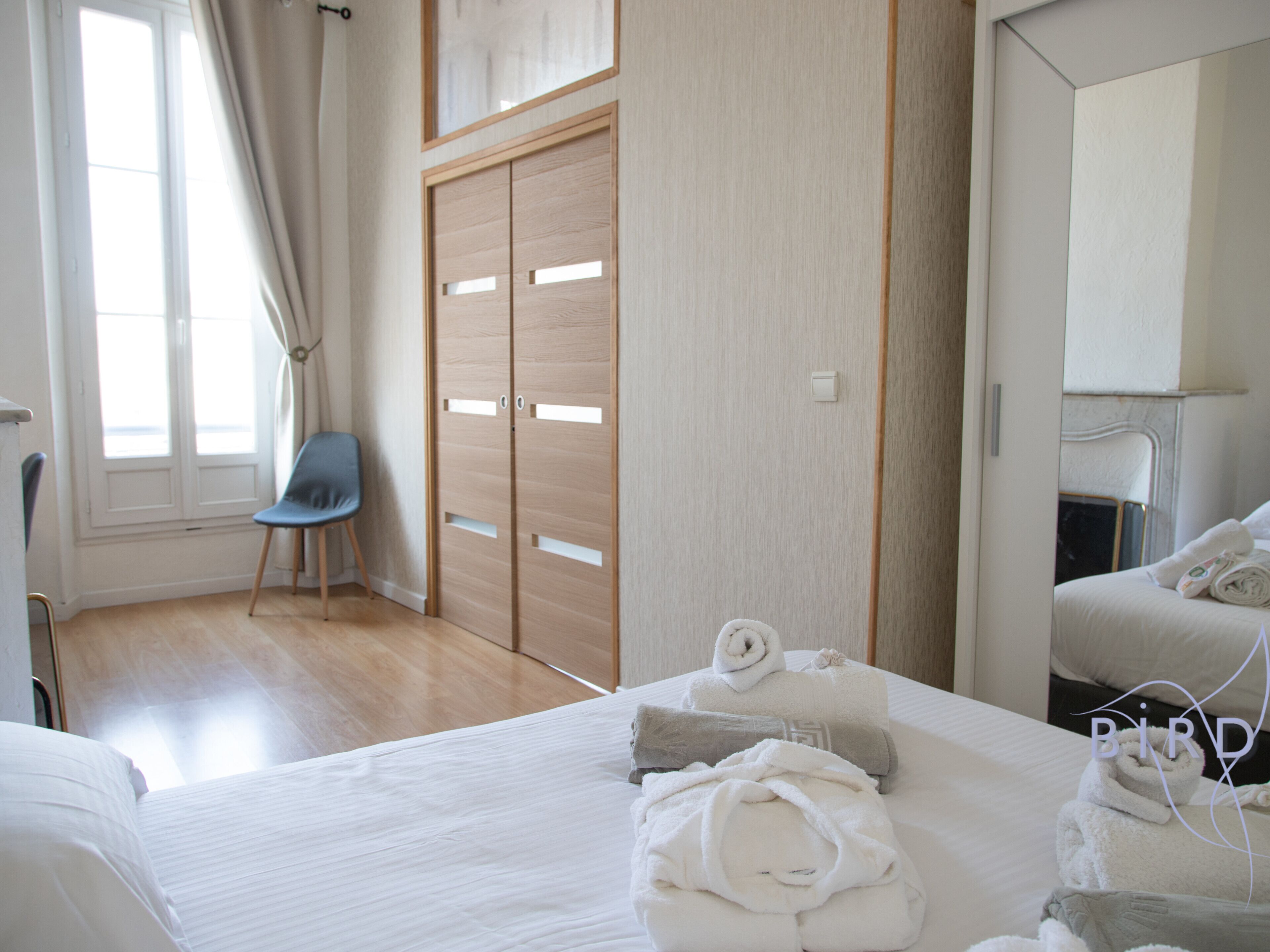 2 chambres, Wi-Fi, draps fournis