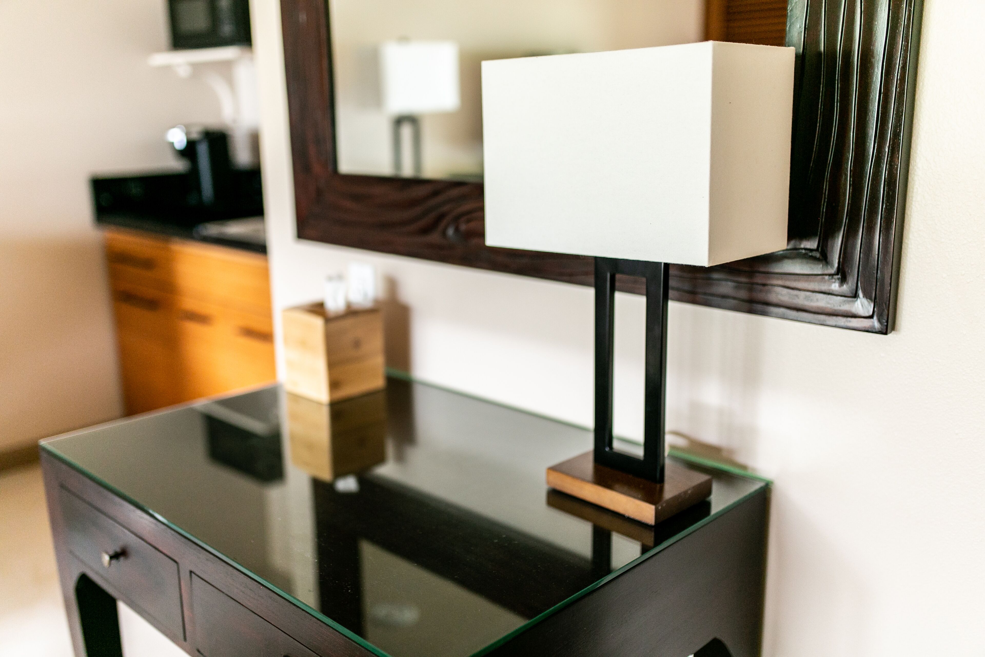 luxury studio suite, 1 king bed, beach view, oceanfront lehua | premium bedding, pillow-top beds, in-room safe, individually decorated