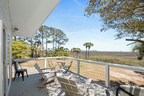 Property grounds - Ocean and Marsh Views, Surf Cottage, Sleeps 7 (Pawleys Island)