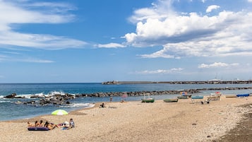 On the beach
