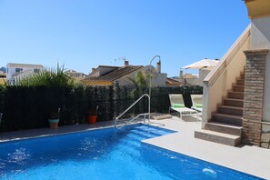 Pool - Cozy villa in Campasol with private pool (Mazarrón)