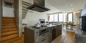 Standard Villa, 3 Bedrooms, Non Smoking, Sea View | Private kitchen - Onna Resort (Nago)