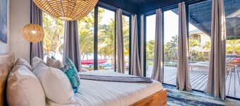 Balam Beach Villa - Modern 4Bed Oceanfront w/ Pool