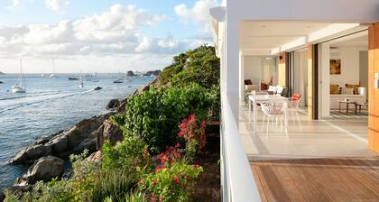 Miramar | Ocean Front - Located in Exquisite Gustavia with House Cleaning Included