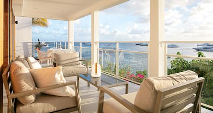 Miramar | Ocean Front - Located in Exquisite Gustavia with House Cleaning Included