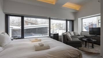 Studio | 2 kamar tidur, brankas, setrika/meja setrika, dan Wi-Fi gratis
