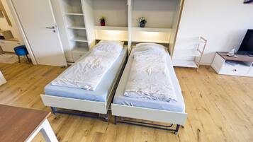 1 Schlafzimmer, kostenloses WLAN, Bettwäsche