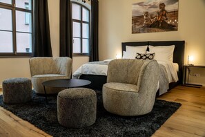 1 chambre, lit parapluie, Wi-Fi, draps fournis