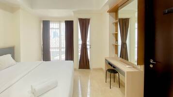 Apartemen | 2 kamar tidur dan Wi-Fi gratis