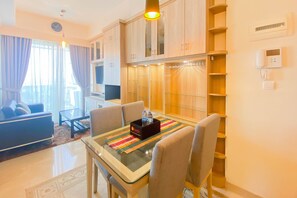 Apartment | Living area - Nice And Elegant 2Br At Menteng Park Apartment (Jakarta)