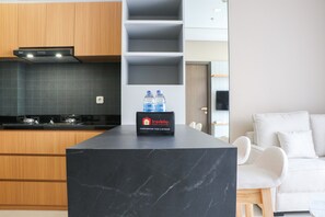 Living area - Wonderful And Homey 1Br Ciputra International Apartment (Jakarta)