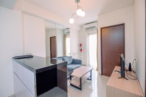 Apartment | Living area - Best Homey 2Br At Transpark Cibubur Apartment (Bekasi)