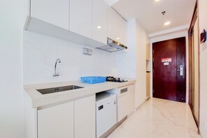 公寓 | 私人厨房 | 大冰箱、炉灶
