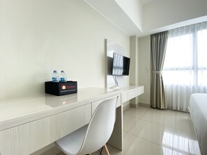 Apartment | Living area - Restful And Simply Studio Springlake Summarecon Bekasi Apartment (Bekasi)