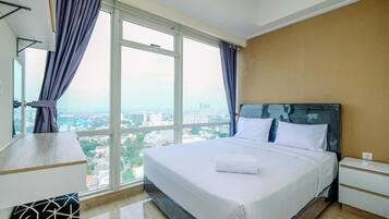 Apartemen | 2 kamar tidur dan Wi-Fi gratis