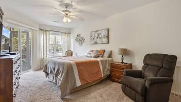 4 habitaciones, escritorio, wifi gratis y ropa de cama