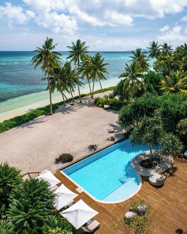 Alberca al aire libre 