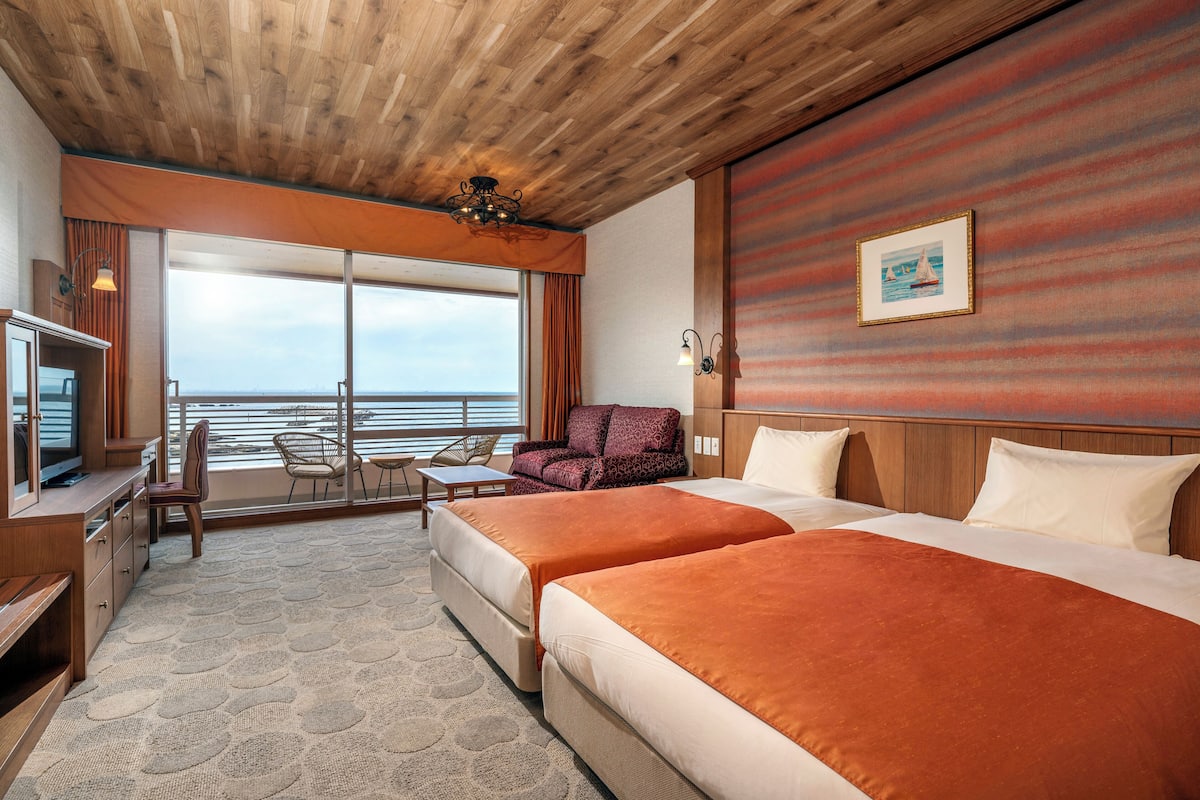 Chambre Luxe avec lits jumeaux, non-fumeurs (La Vista Luxury Twin Room) | Couette en duvet d'oie, coffres-forts dans les chambres, Wi-Fi gratuit