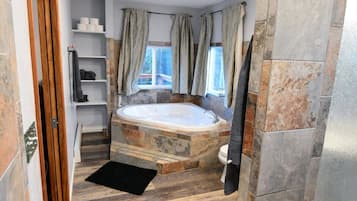 Bathtub, hair dryer, towels