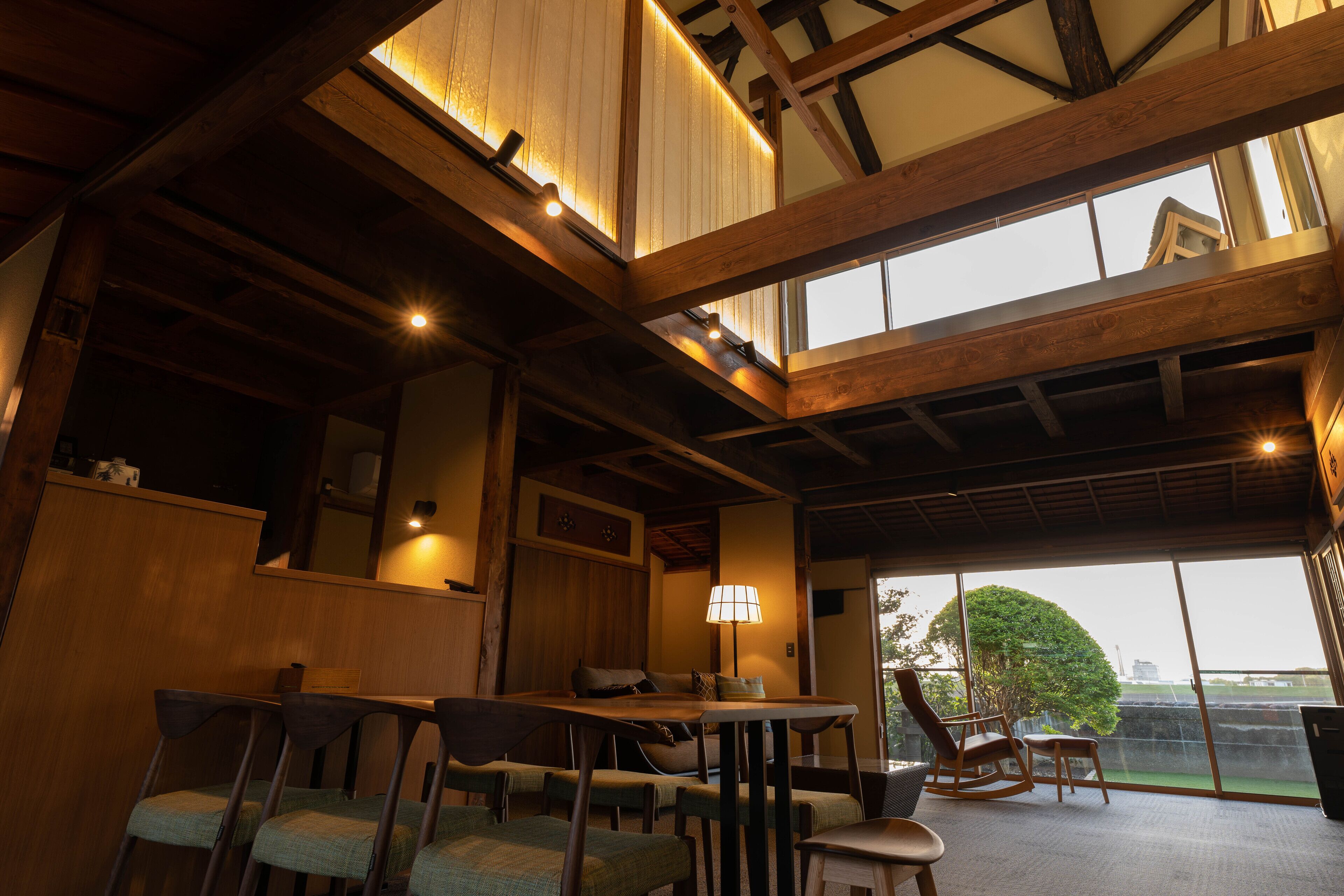 Biệt thự (Uguisu) | Khu phòng khách | TV màn hình phẳng 50-inch có truyền hình kỹ thuật số, TV 