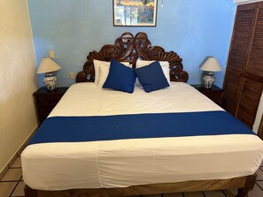 Memory foam beds, in-room safe, blackout drapes, iron/ironing board - Vallarta Sun Suites (Puerto Vallarta)