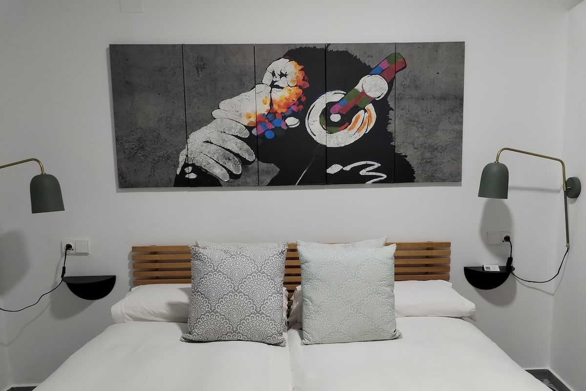 Suite Exclusive | 2 camere, biancheria da letto di alta qualità, materassi in memory foam