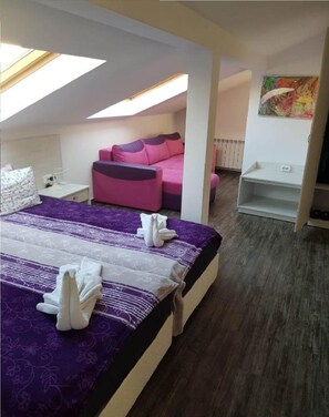 1 chambre, Wi-Fi, draps fournis