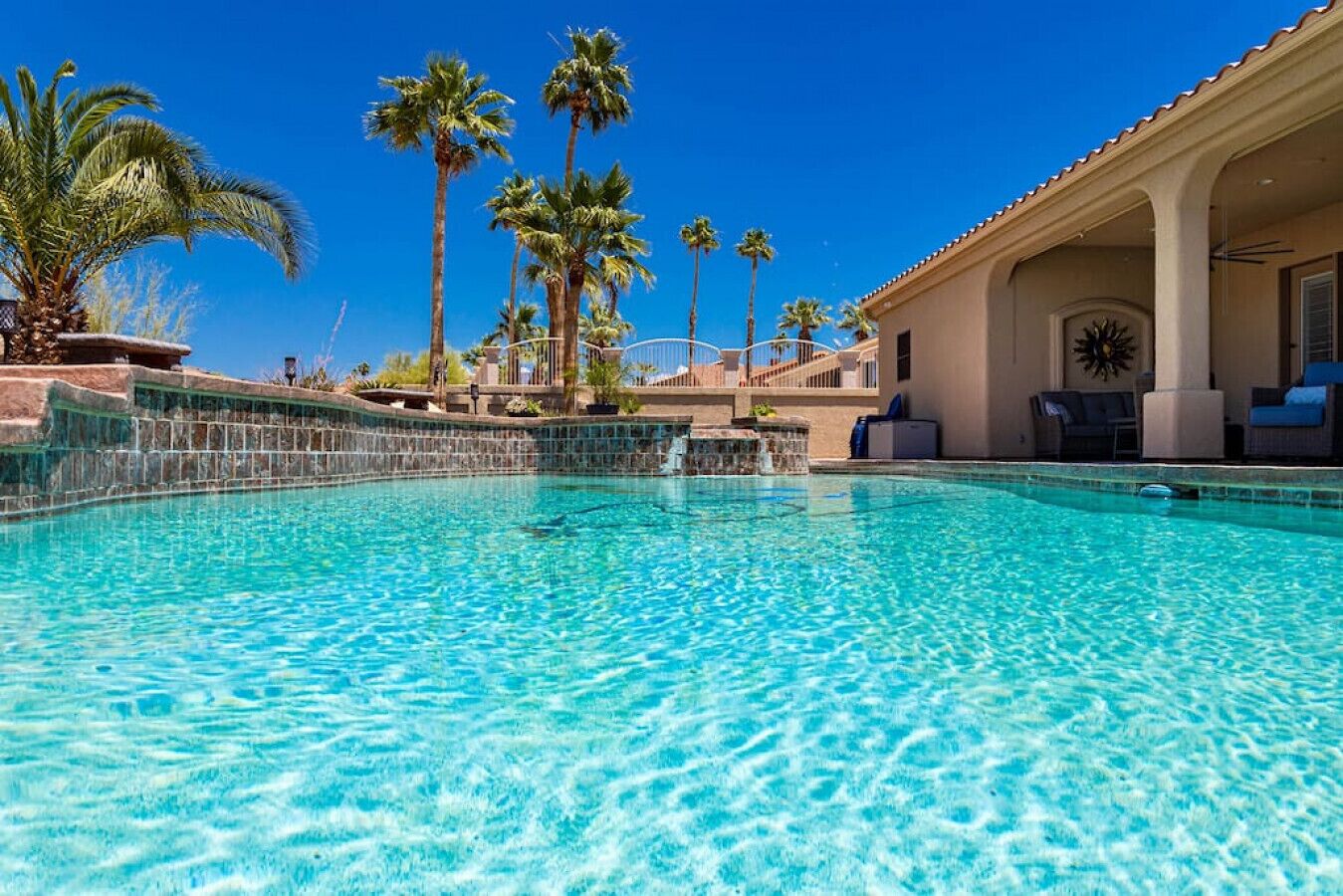 Una piscina climatizada