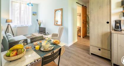 Charming apartment with river view, WiFi and parking
