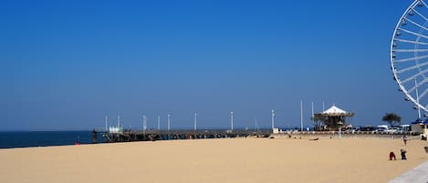 On the beach