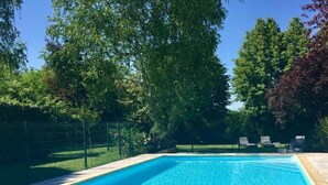 Pool - Historic manor with private pool, near Chinon (Ligré)