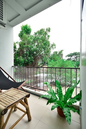 Studio, 1 tweepersoonsbed, balkon | Gratis wifi, beddengoed