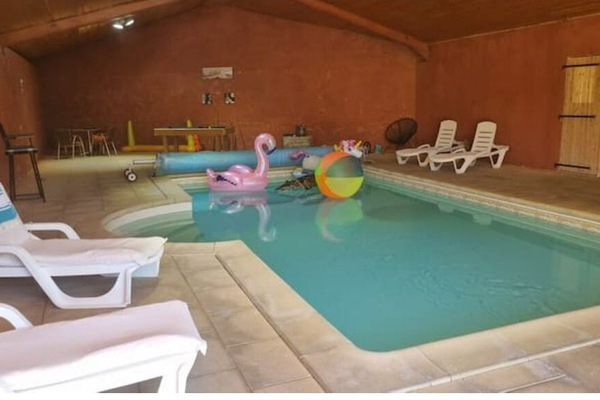 Indoor pool, a heated pool