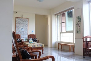 Sala de estar en el lobby