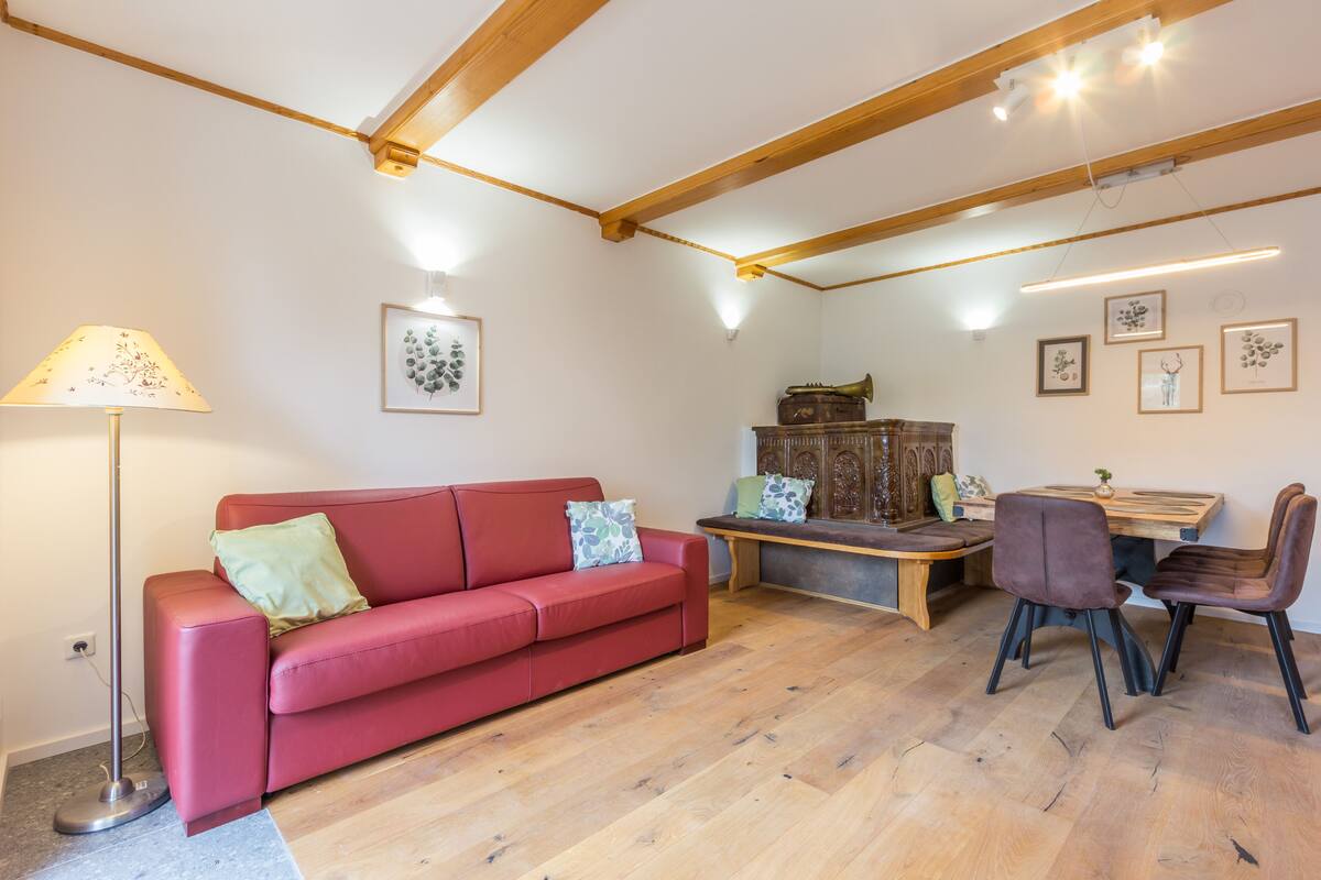 Premium bedding, desk, laptop workspace, free WiFi