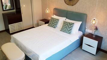 1 chambre, fer et planche à repasser, Wi-Fi, draps fournis