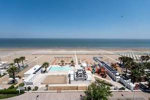 On the beach, beach bar - Hotel Sporting (Riccione)