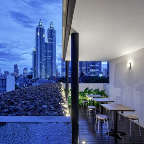 Terraza en la azotea