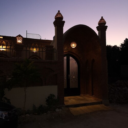 Tawazun, a Egyptian traditional dome house in Luxor west bank